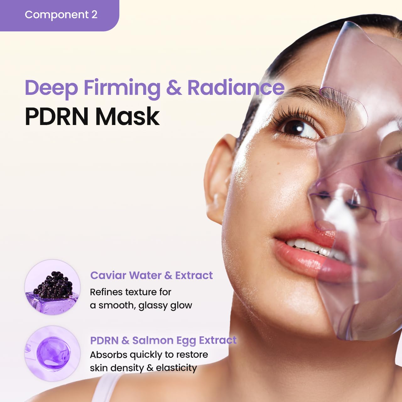 BIODANCE Barrier Rescue Duo: Caviar PDRN & Ceramide Panthenol Real Deep Overnight Gel Mask for Hydrating Plumping for Glass Skin, Korean Skin Care, Skin Care Set